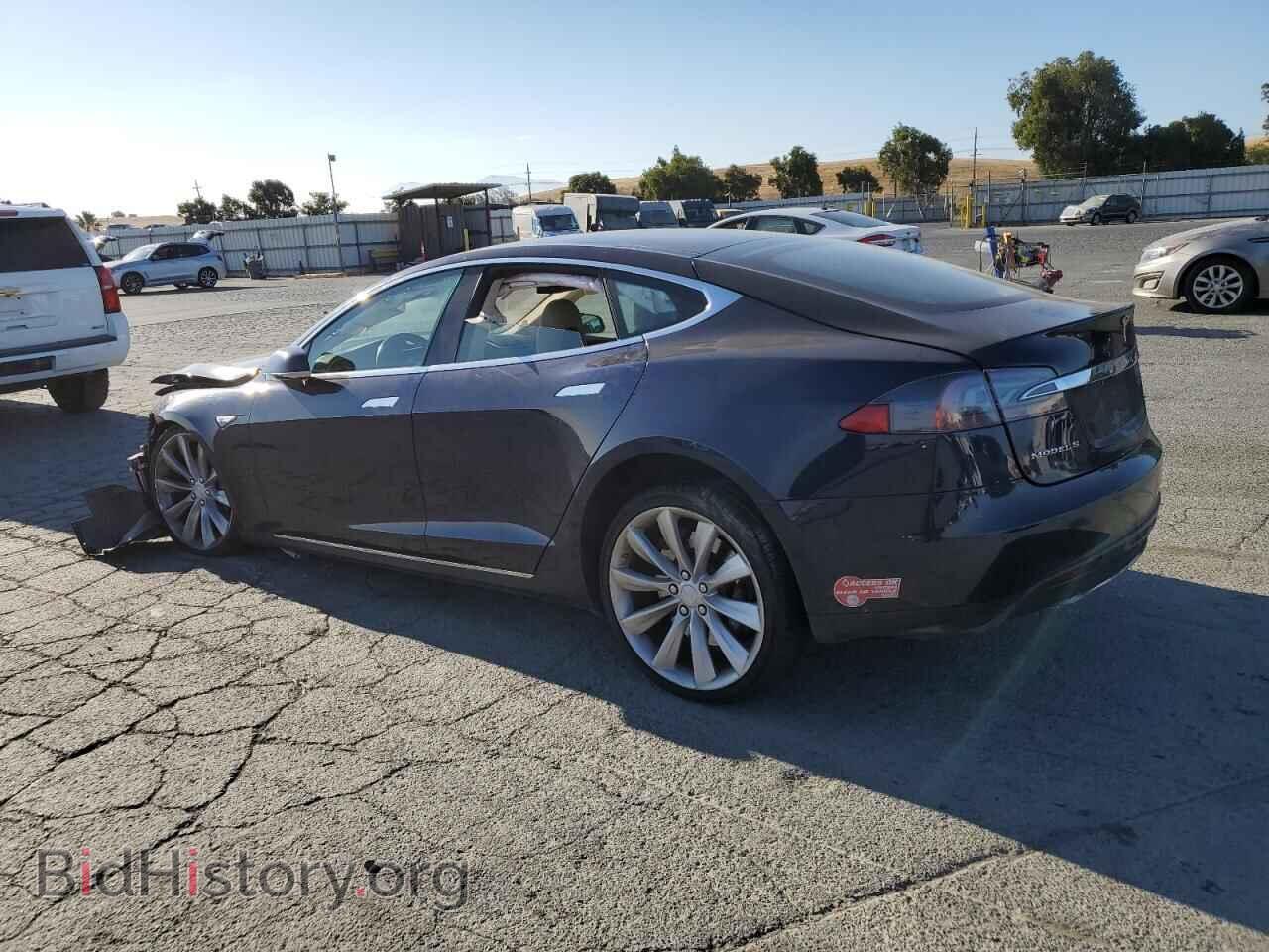 2014 TESLA MODEL S - VIN: 5YJSA1H14EFP61163 - Photo 2