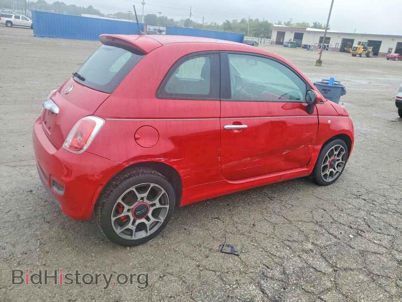 2012 FIAT 500 - VIN: 3C3CFFBR4CT109938 - Фото 3