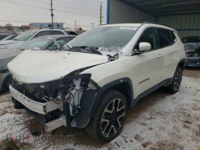 2017 Jeep COMPASS Compass LI, white — VIN 3C4NJDCB4HT631341, Copart