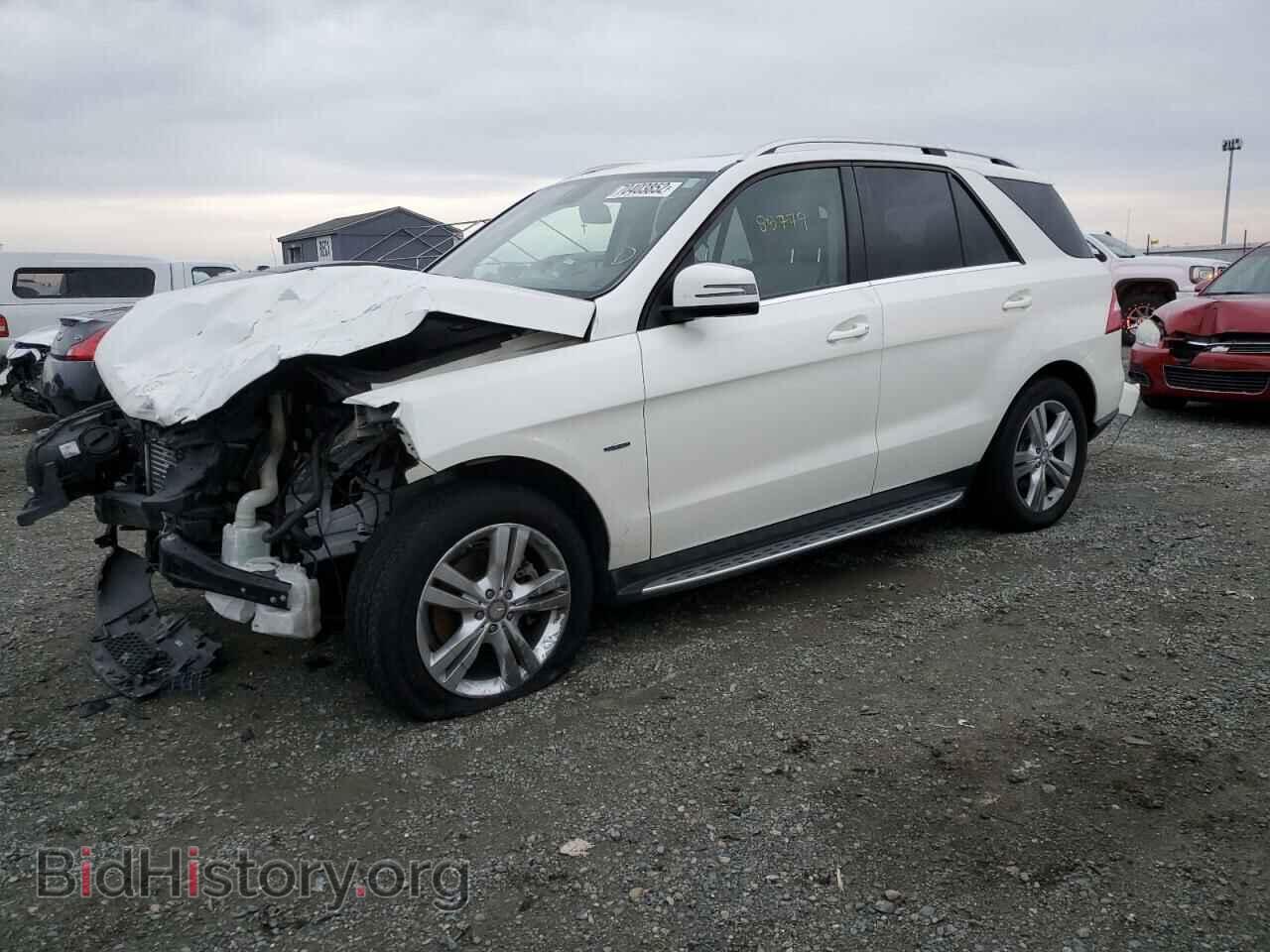 Photo 4JGDA2EB1CA020658 - MERCEDES-BENZ M-CLASS 2012