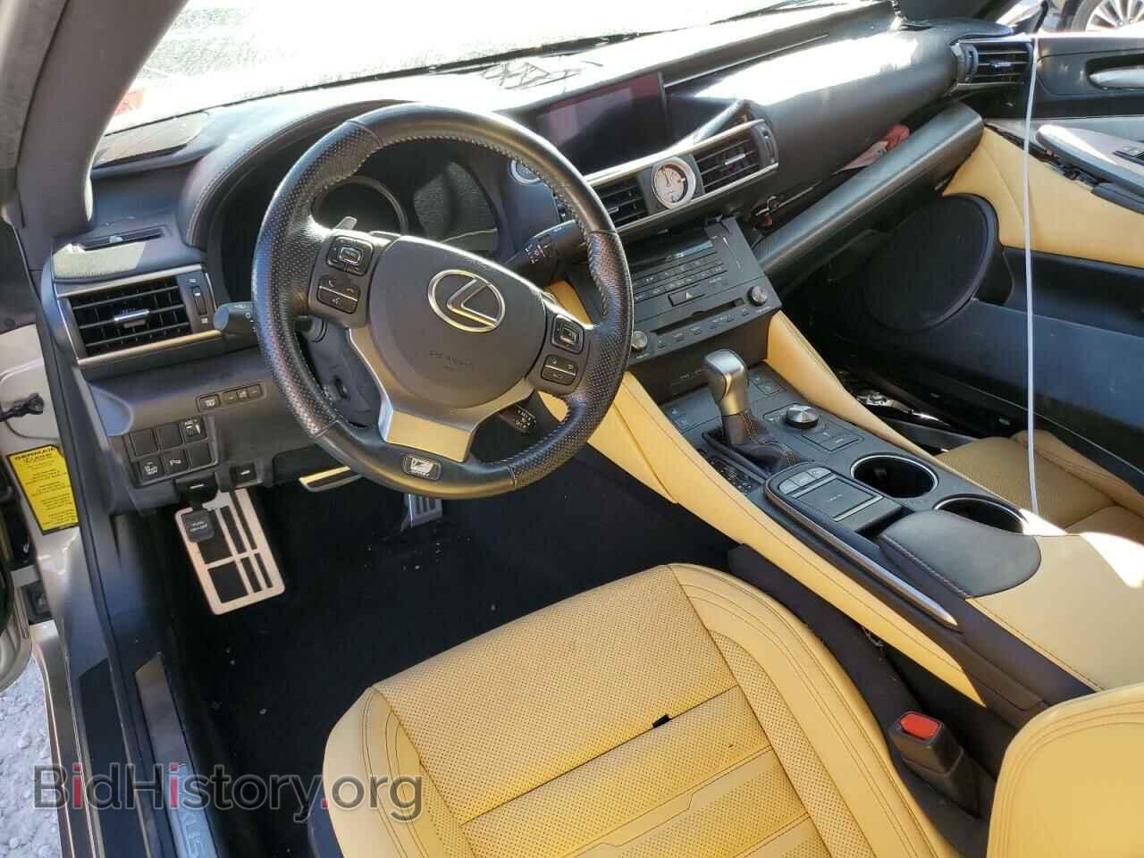 2016 LEXUS RC - VIN: JTHHA5BC8G5004314 - Фото 8