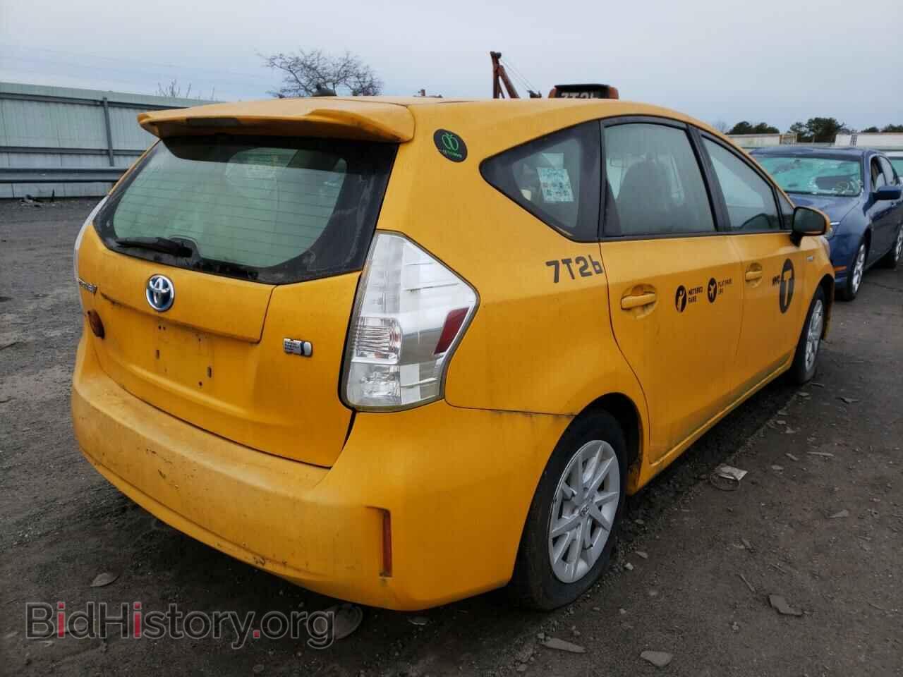 2012 TOYOTA PRIUS - VIN: JTDZN3EU4C3070674 - Фото 4