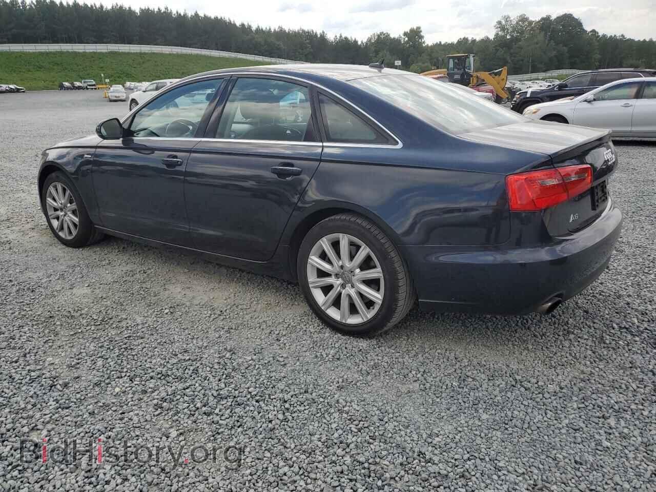 2013 AUDI A6 - VIN: WAUGGAFC7DN007244 - Photo 2