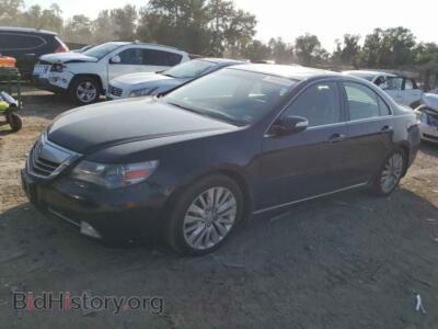 2011 Acura RL, черный — VIN JH4KB2F64BC000447, Copart