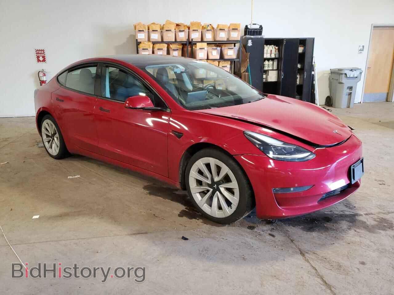 2022 TESLA MODEL 3 - VIN: 5YJ3E1EAXNF286972 - Фото 4
