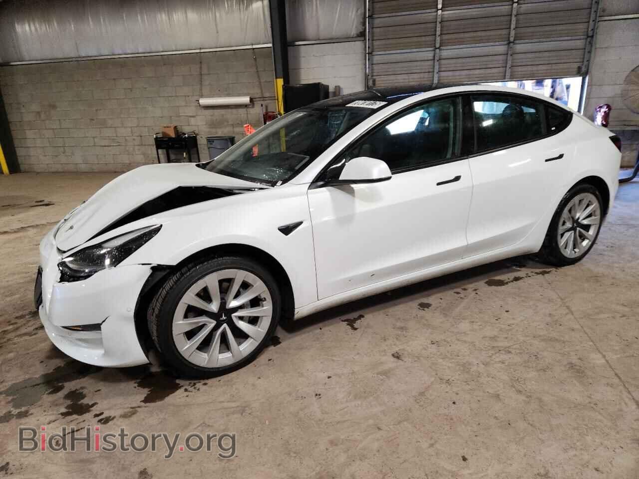 Фотография 5YJ3E1EA3NF369563 - TESLA MODEL 3 2022