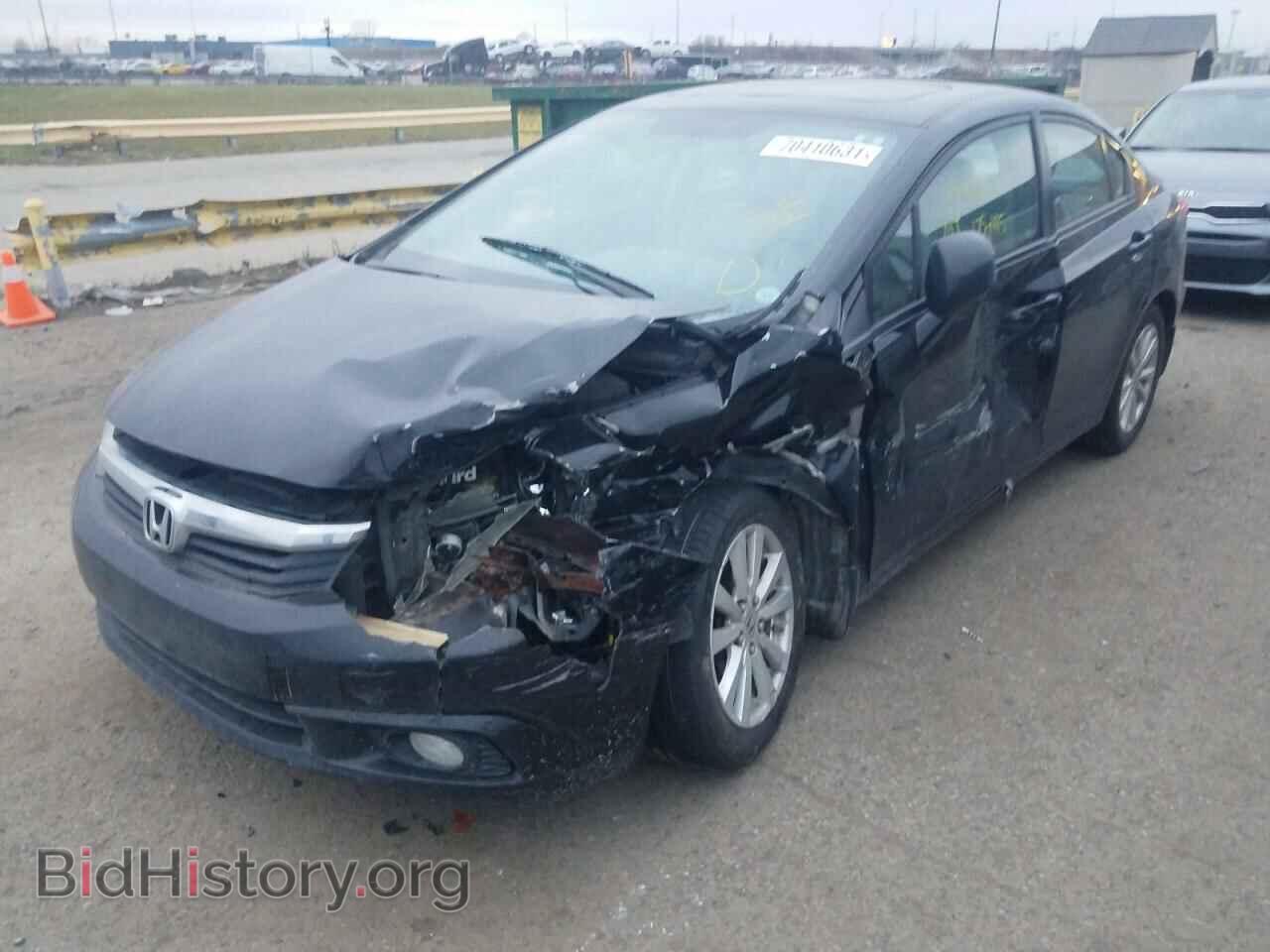 2012 HONDA CIVIC - VIN: 19XFB2F94CE000861 - Фото 2