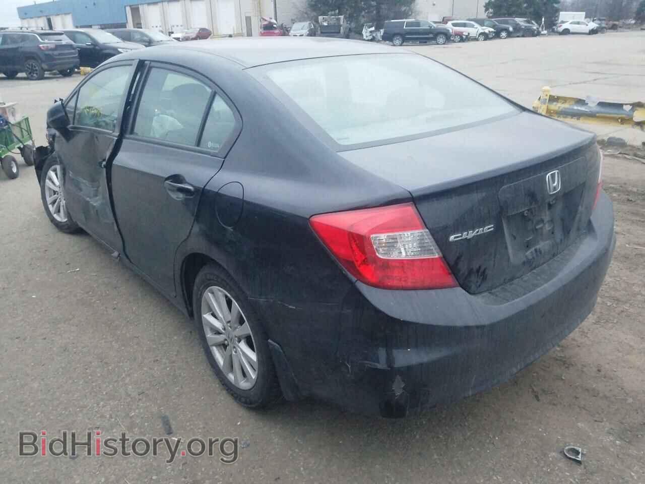 2012 HONDA CIVIC - VIN: 19XFB2F94CE000861 - Фото 3