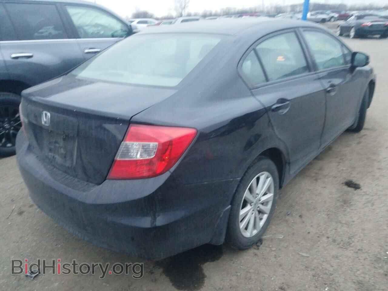 2012 HONDA CIVIC - VIN: 19XFB2F94CE000861 - Фото 4