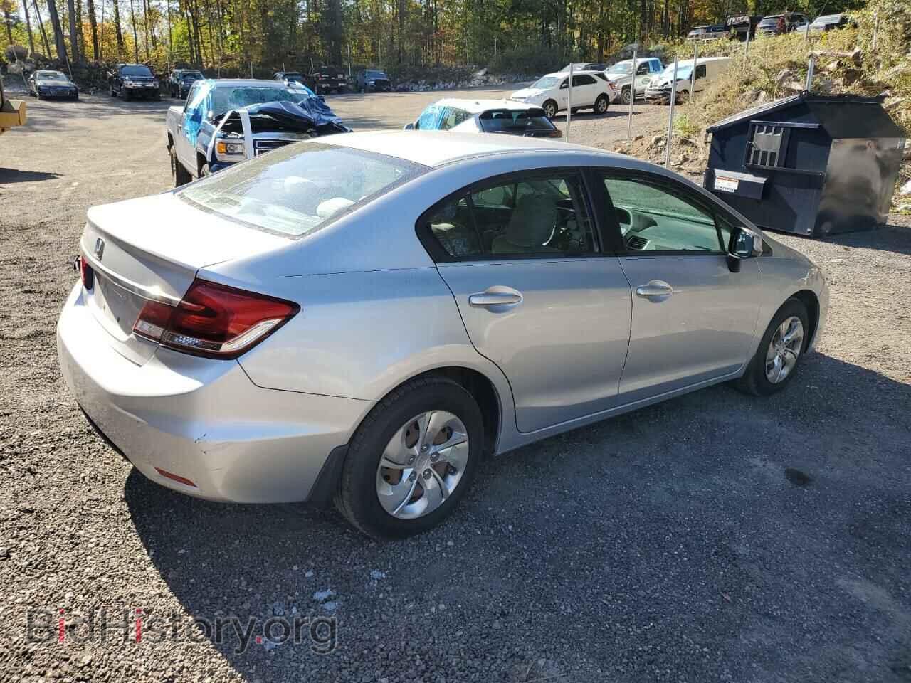 2013 HONDA CIVIC - VIN: 2HGFB2F50DH551292 - Фото 3