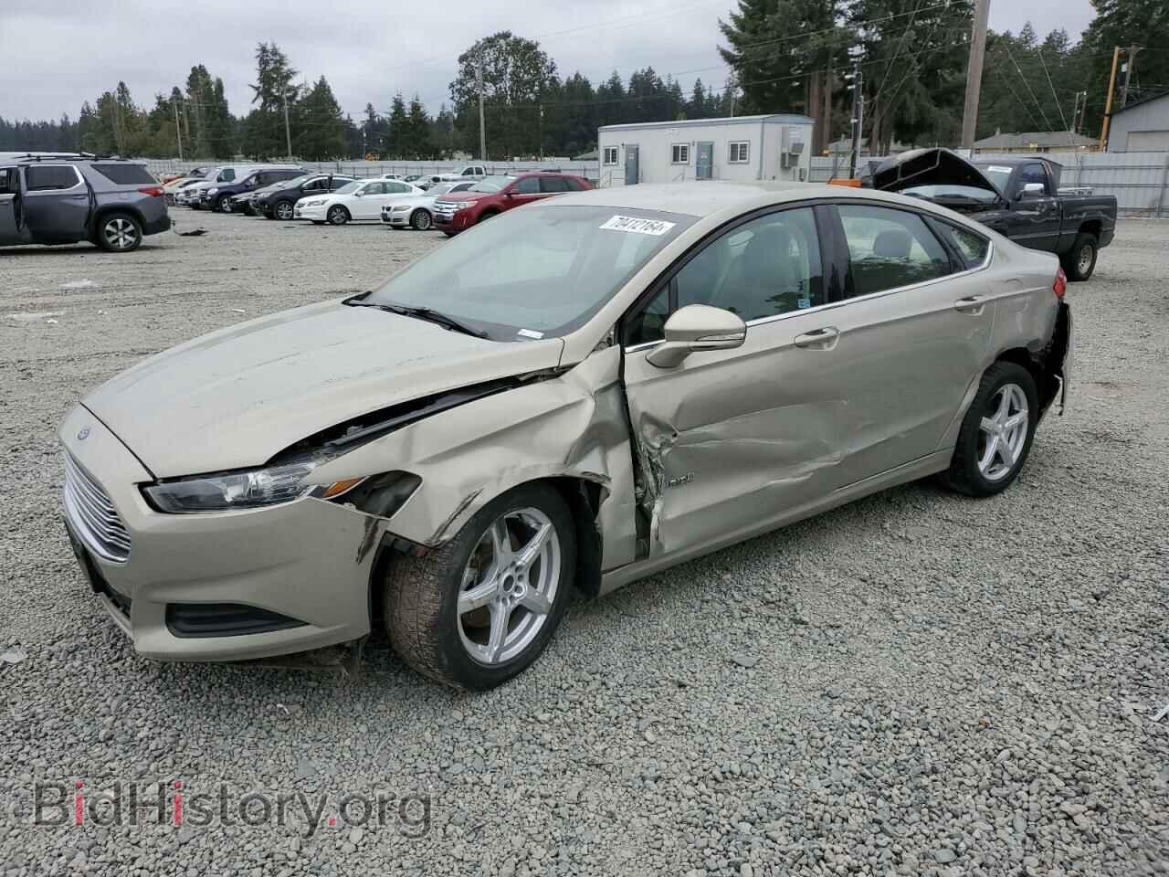 Photo 3FA6P0LU2FR281916 - FORD FUSION 2015