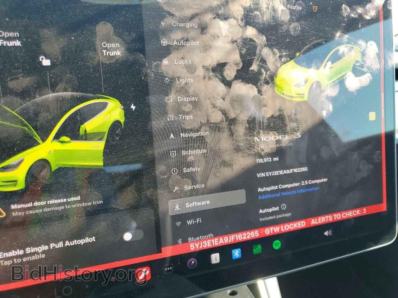 2018 TESLA MODEL 3 - VIN: 5YJ3E1EA9JF162265 - Фото 9