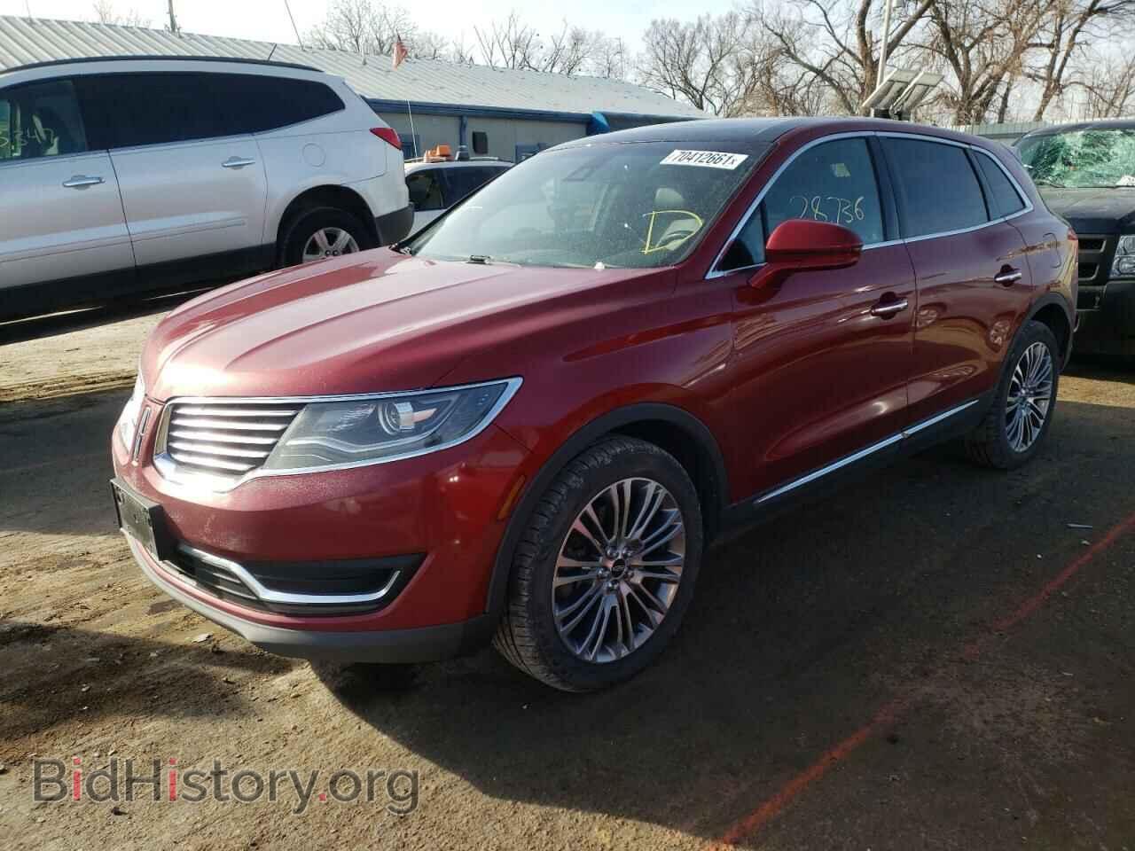 2016 LINCOLN MKX - VIN: 2LMTJ8LR6GBL58683 - Фото 2