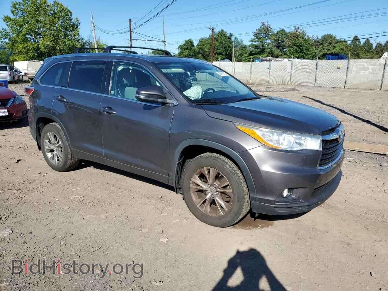 2015 TOYOTA HIGHLANDER - VIN: 5TDJKRFH4FS169461 - Фото 4