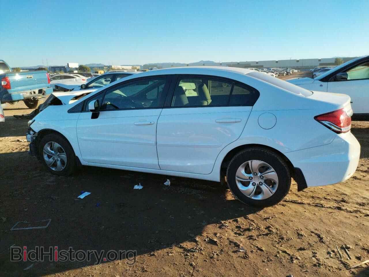 2015 HONDA CIVIC - VIN: 2HGFB2F55FH514502 - Фото 2