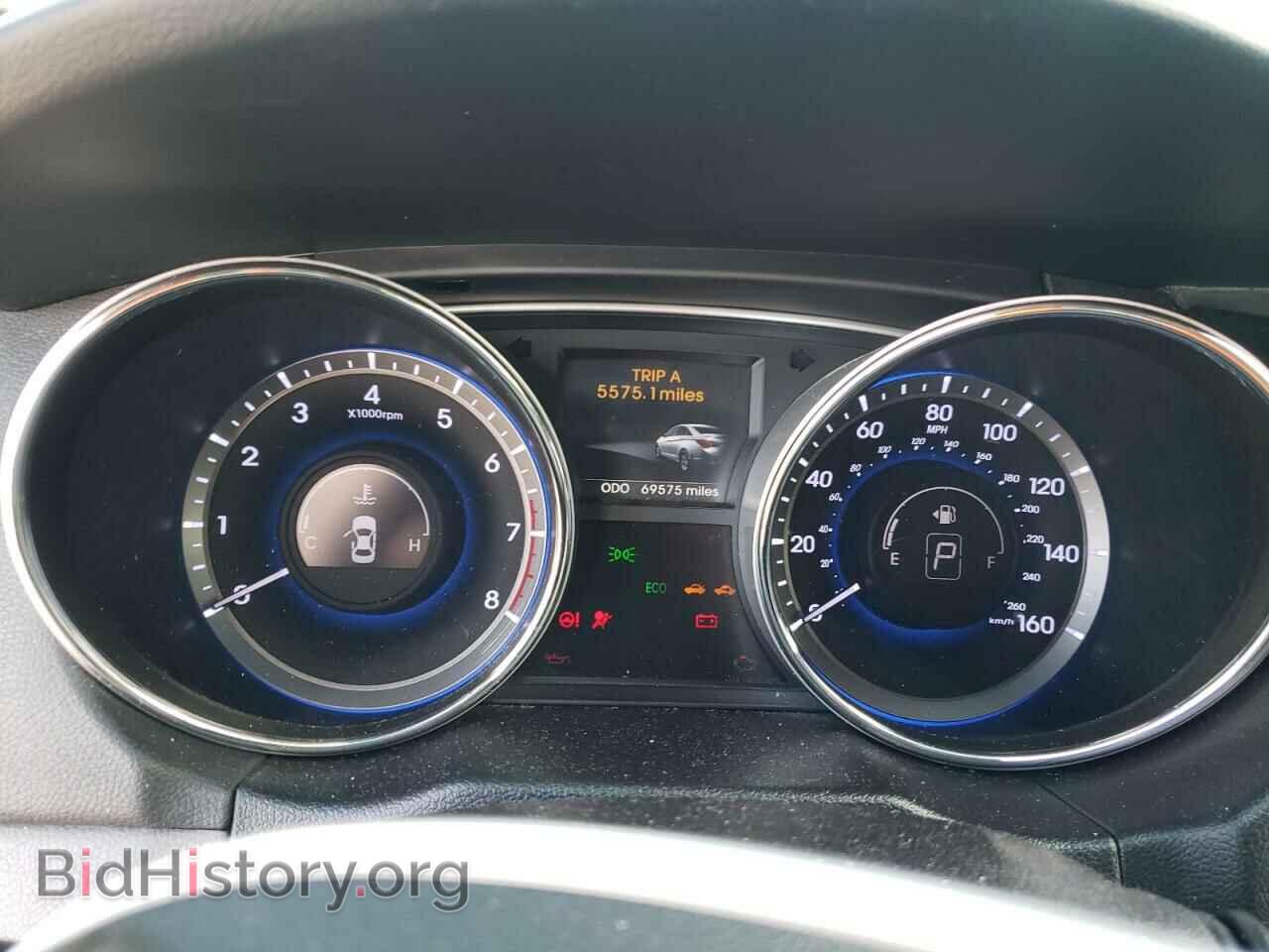 2014 HYUNDAI SONATA - VIN: 5NPEC4AC8EH851275 - Фото 9