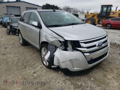 2012 Ford EDGE Edge SEL, silver — VIN 2FMDK3JC5CBA67309, Copart