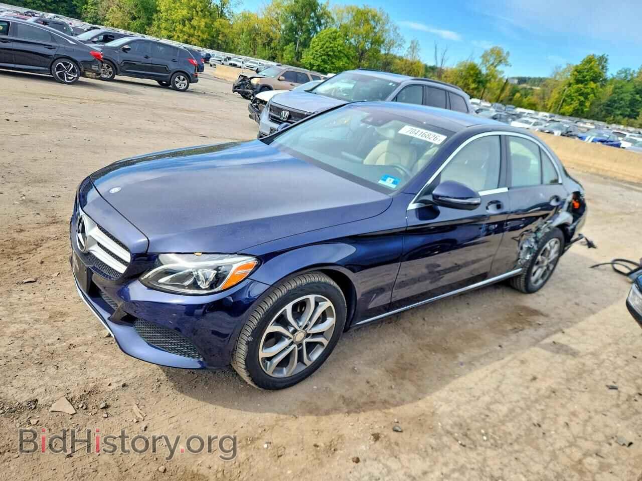 Фотография WDDWF4KB6GR162239 - MERCEDES-BENZ C-CLASS 2016