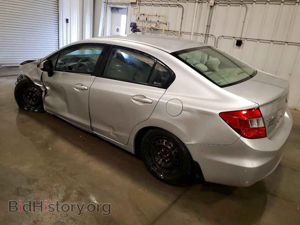 2012 HONDA CIVIC - VIN: 2HGFB2F52CH607246 - Фото 2