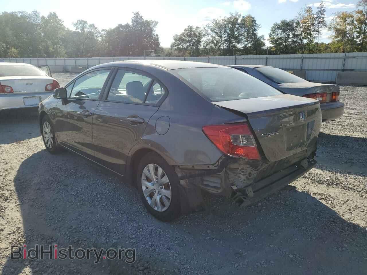 2012 HONDA CIVIC - VIN: 19XFB2F53CE030737 - Фото 2