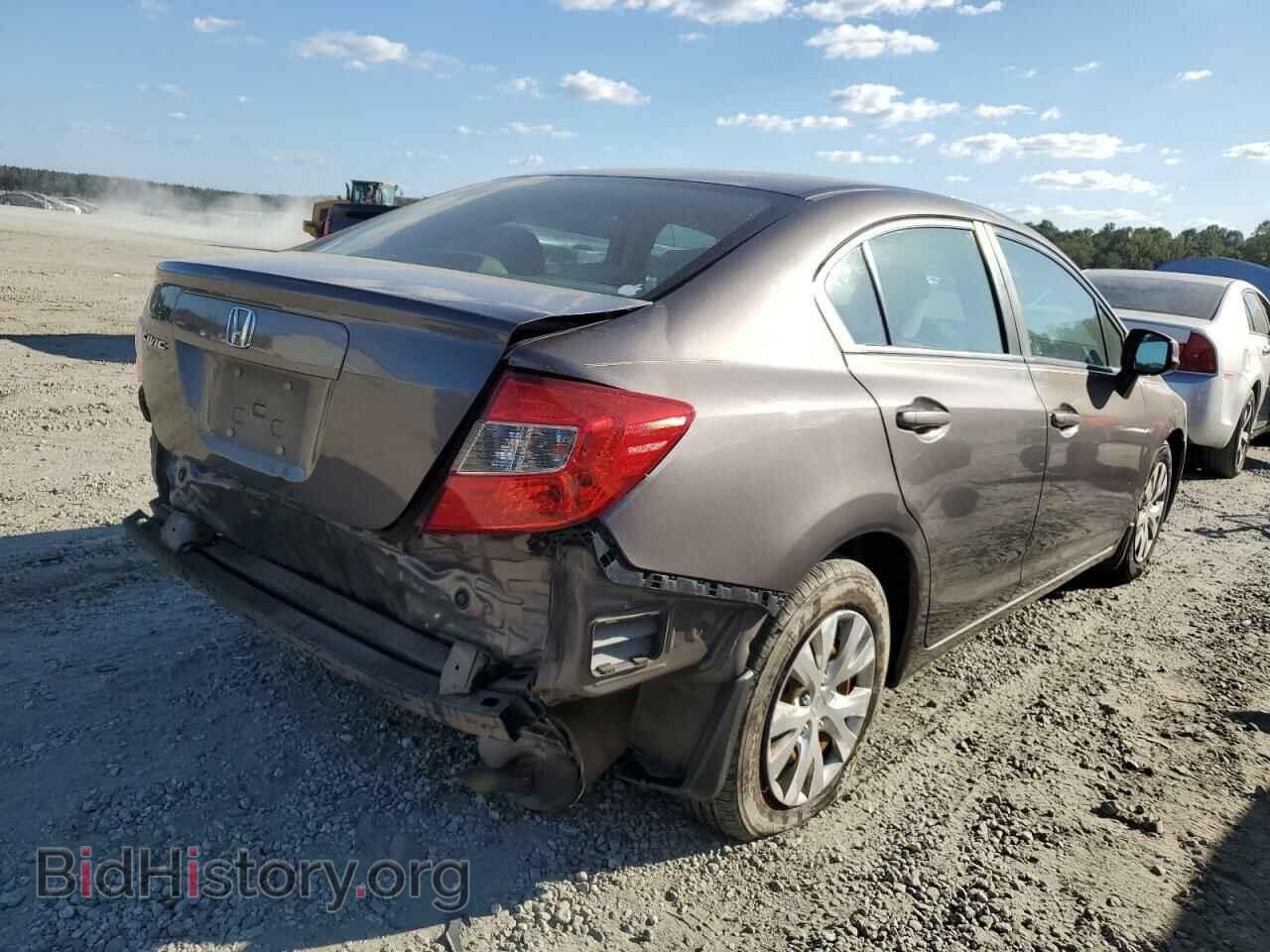 2012 HONDA CIVIC - VIN: 19XFB2F53CE030737 - Фото 3