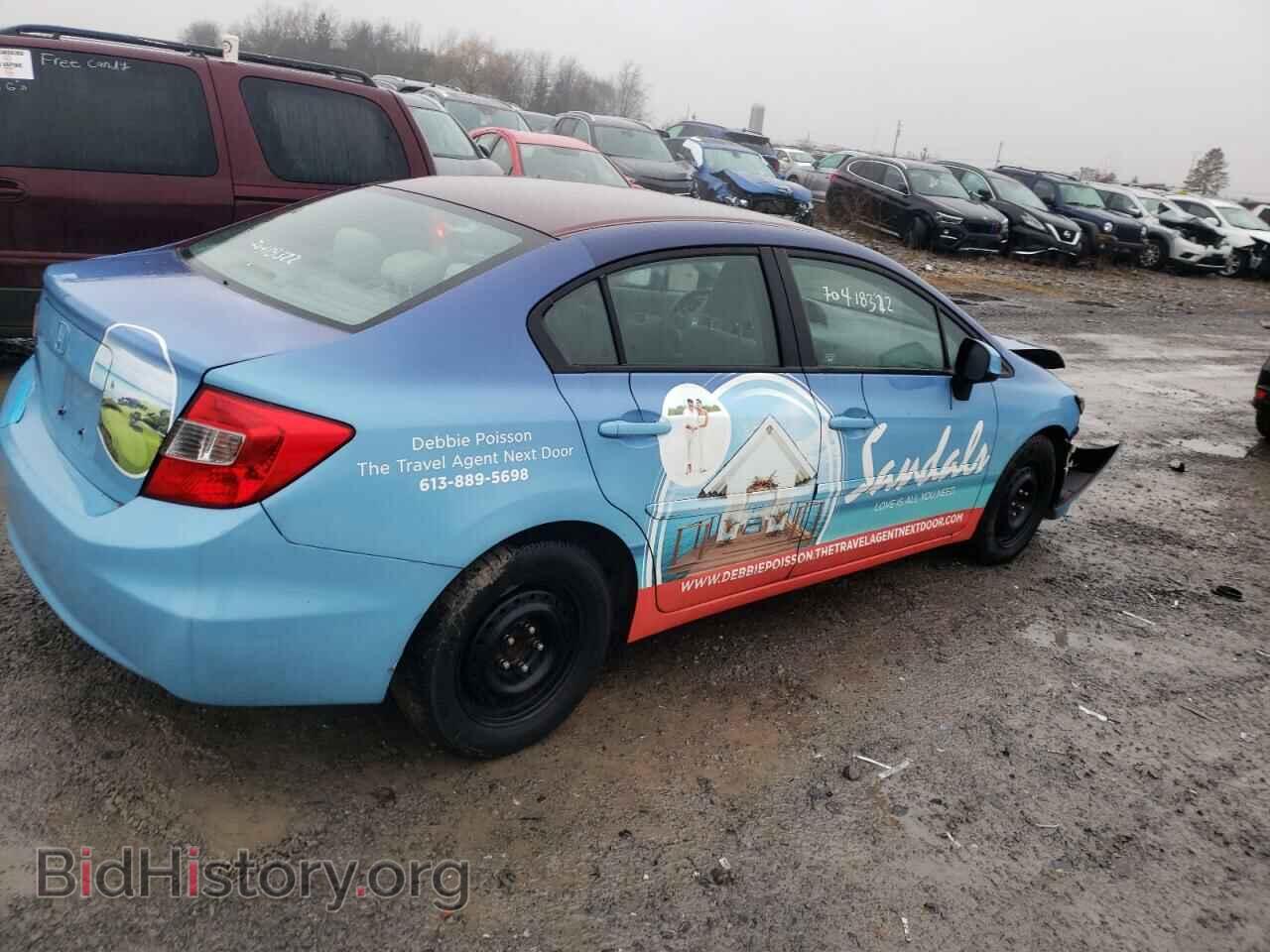 2012 HONDA CIVIC - VIN: 2HGFB2F49CH026219 - Фото 3