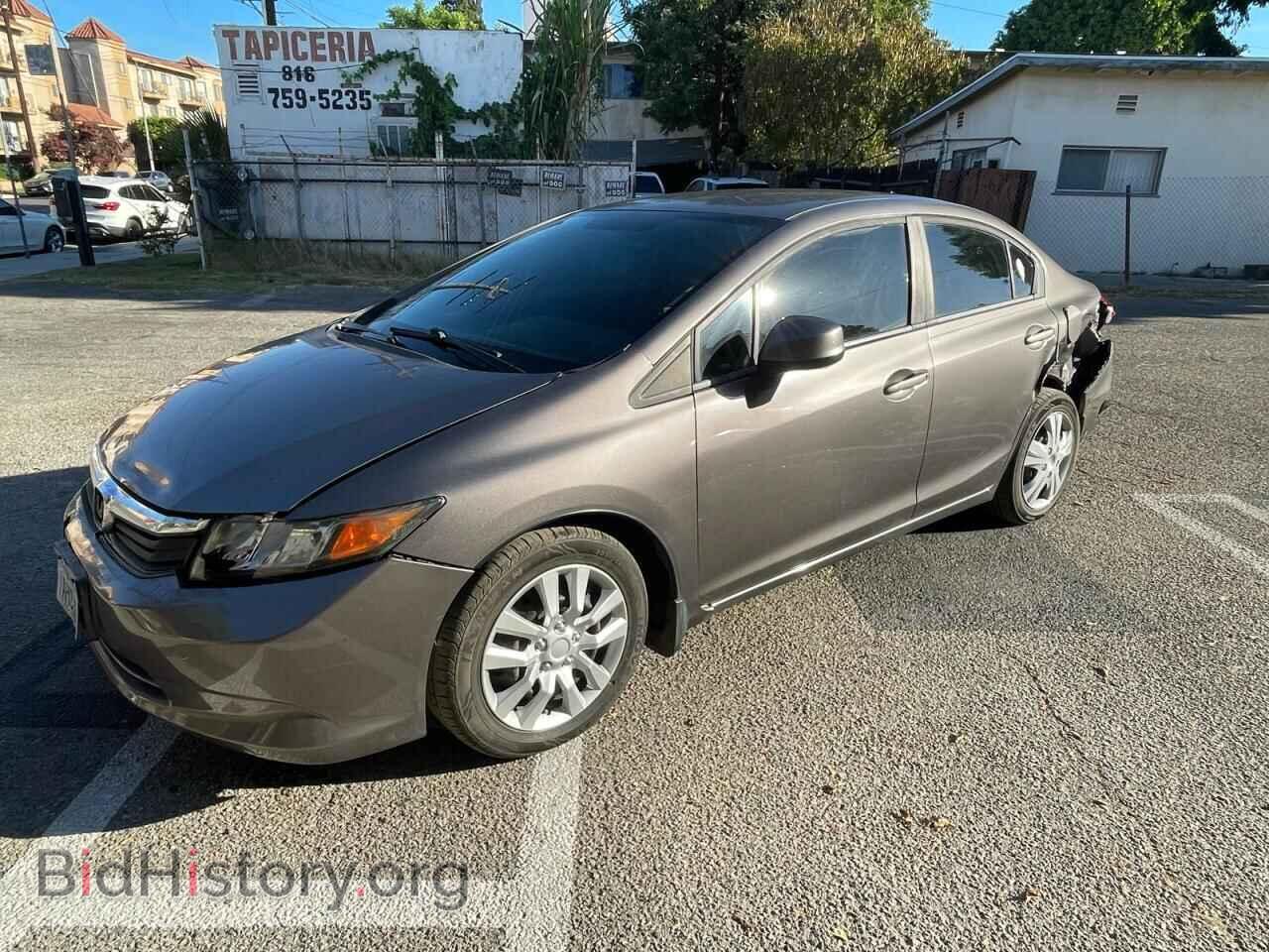2012 HONDA CIVIC - VIN: 19XFB2F59CE336390 - Фото 2