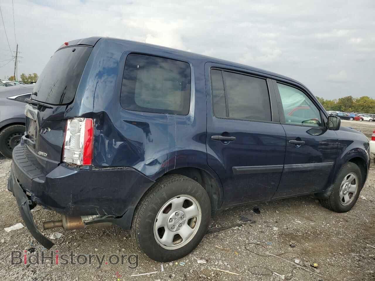 2012 HONDA PILOT - VIN: 5FNYF4H2XCB013472 - Фото 3