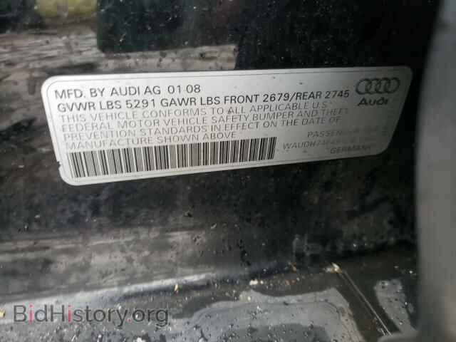 2008 AUDI A6 - VIN: WAUDH74F48N101040 - Фото 10