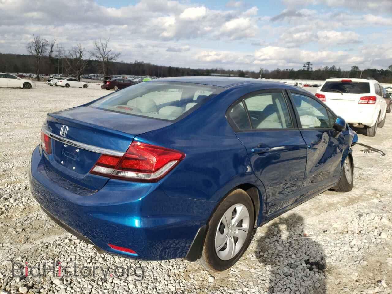 2013 HONDA CIVIC - VIN: 2HGFB2F57DH546509 - Фото 4
