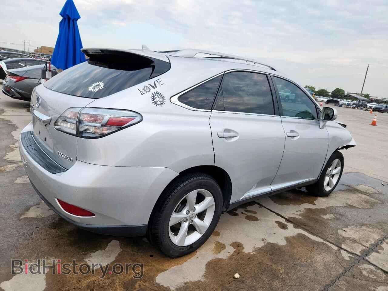 2012 LEXUS RX350 - VIN: 2T2BK1BA9CC141041 - Фото 3