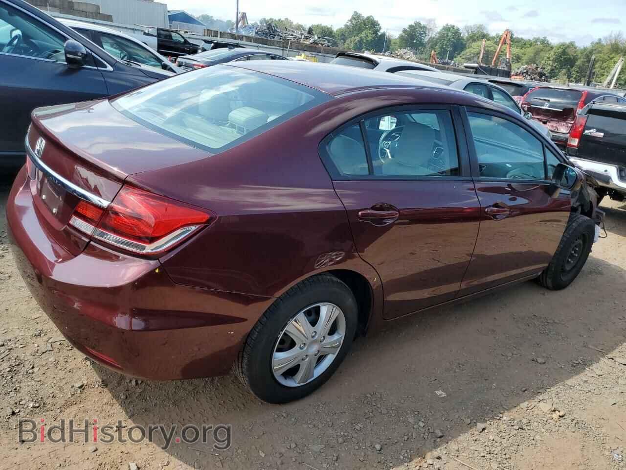 2014 HONDA CIVIC - VIN: 19XFB2F50EE246600 - Фото 3