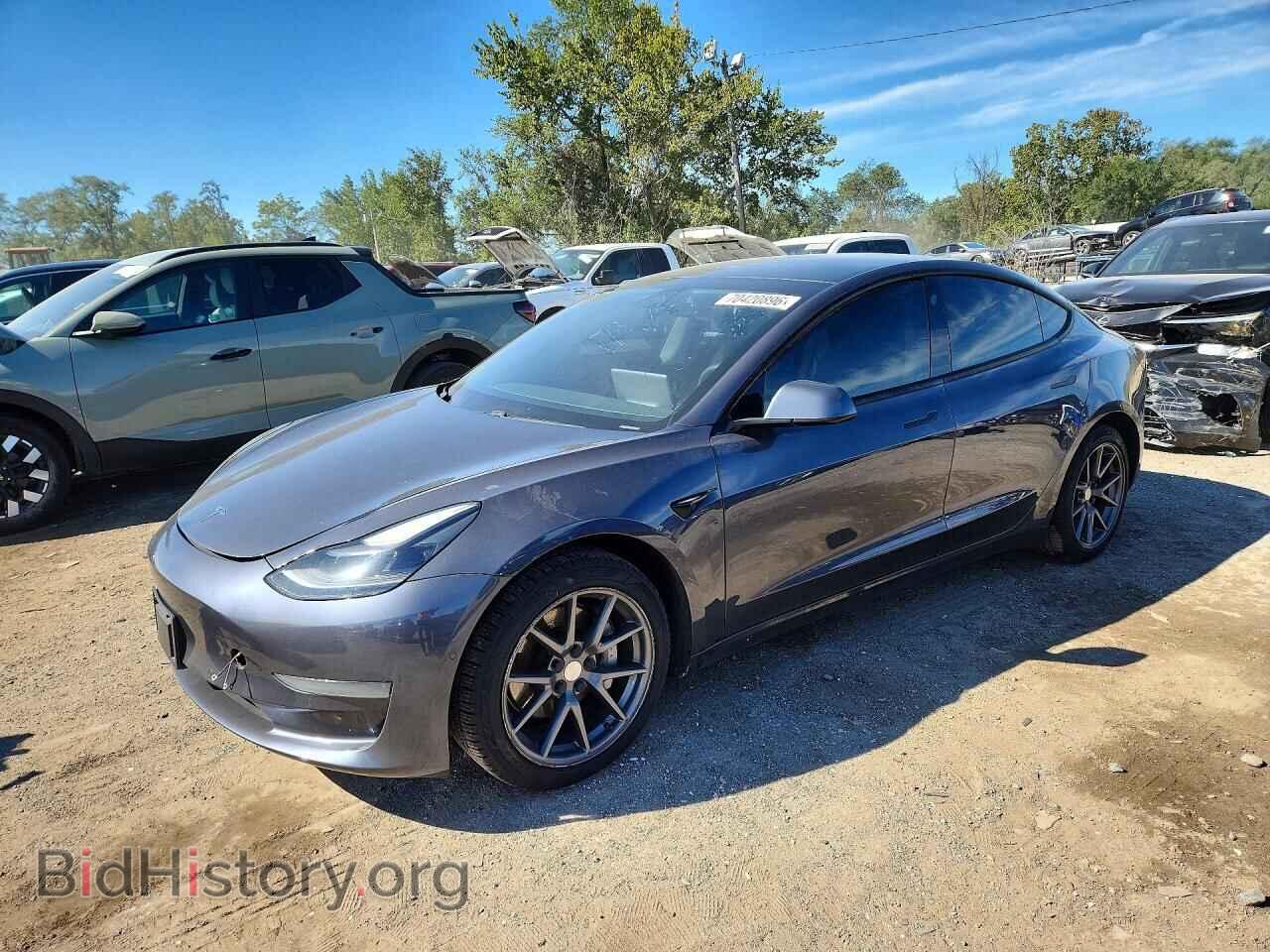 Photo 5YJ3E1EA2MF923271 - TESLA MODEL 3 2021