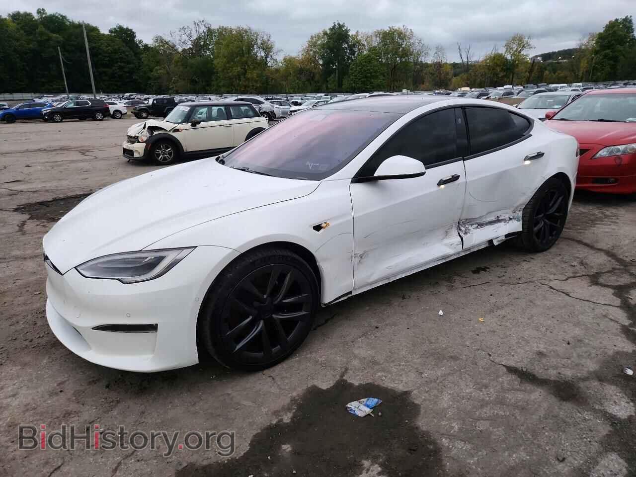 Фотография 5YJSA1E67MF456948 - TESLA MODEL S 2021