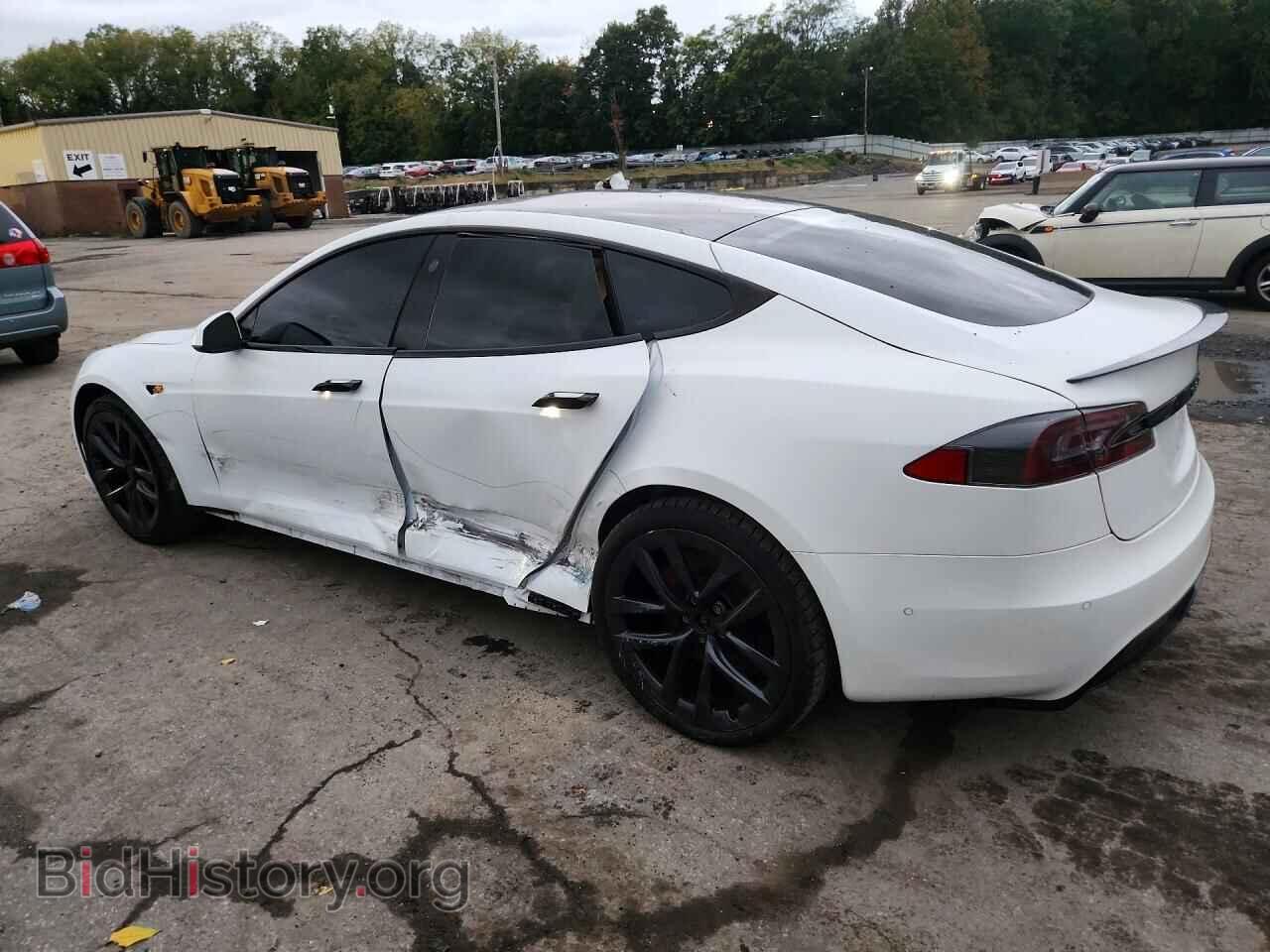 2021 TESLA MODEL S - VIN: 5YJSA1E67MF456948 - Фото 2