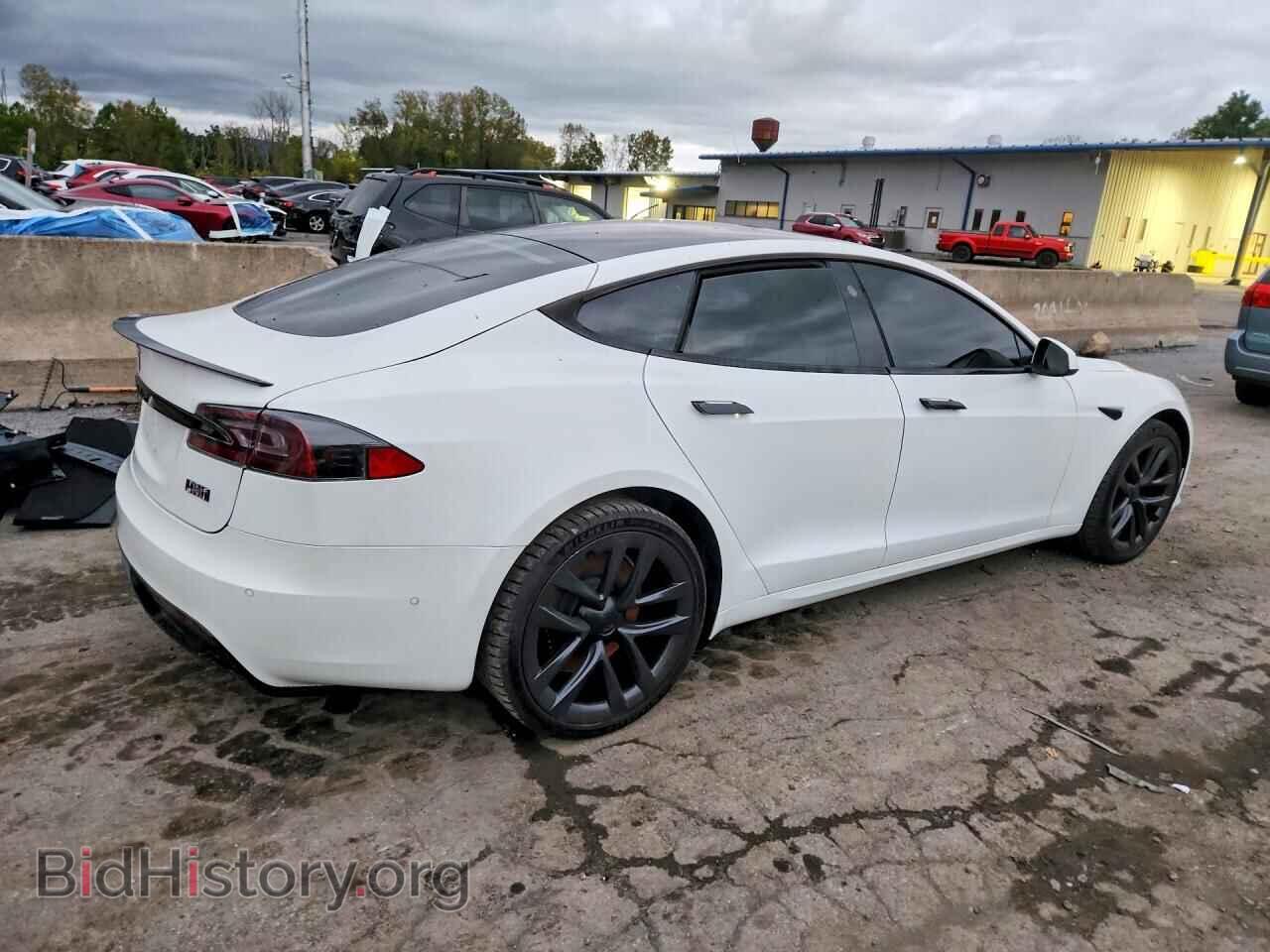 2021 TESLA MODEL S - VIN: 5YJSA1E67MF456948 - Фото 3
