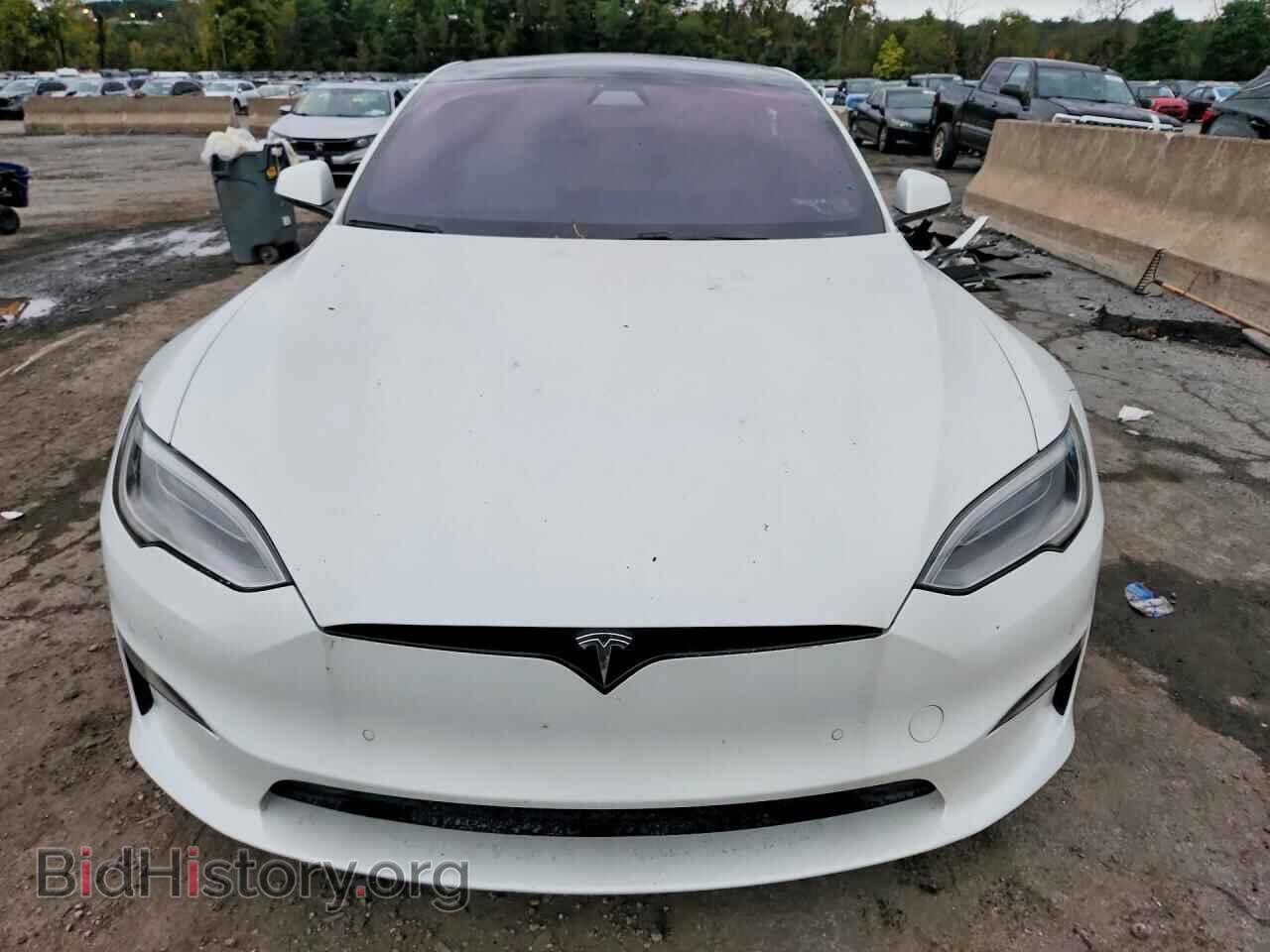 2021 TESLA MODEL S - VIN: 5YJSA1E67MF456948 - Фото 5