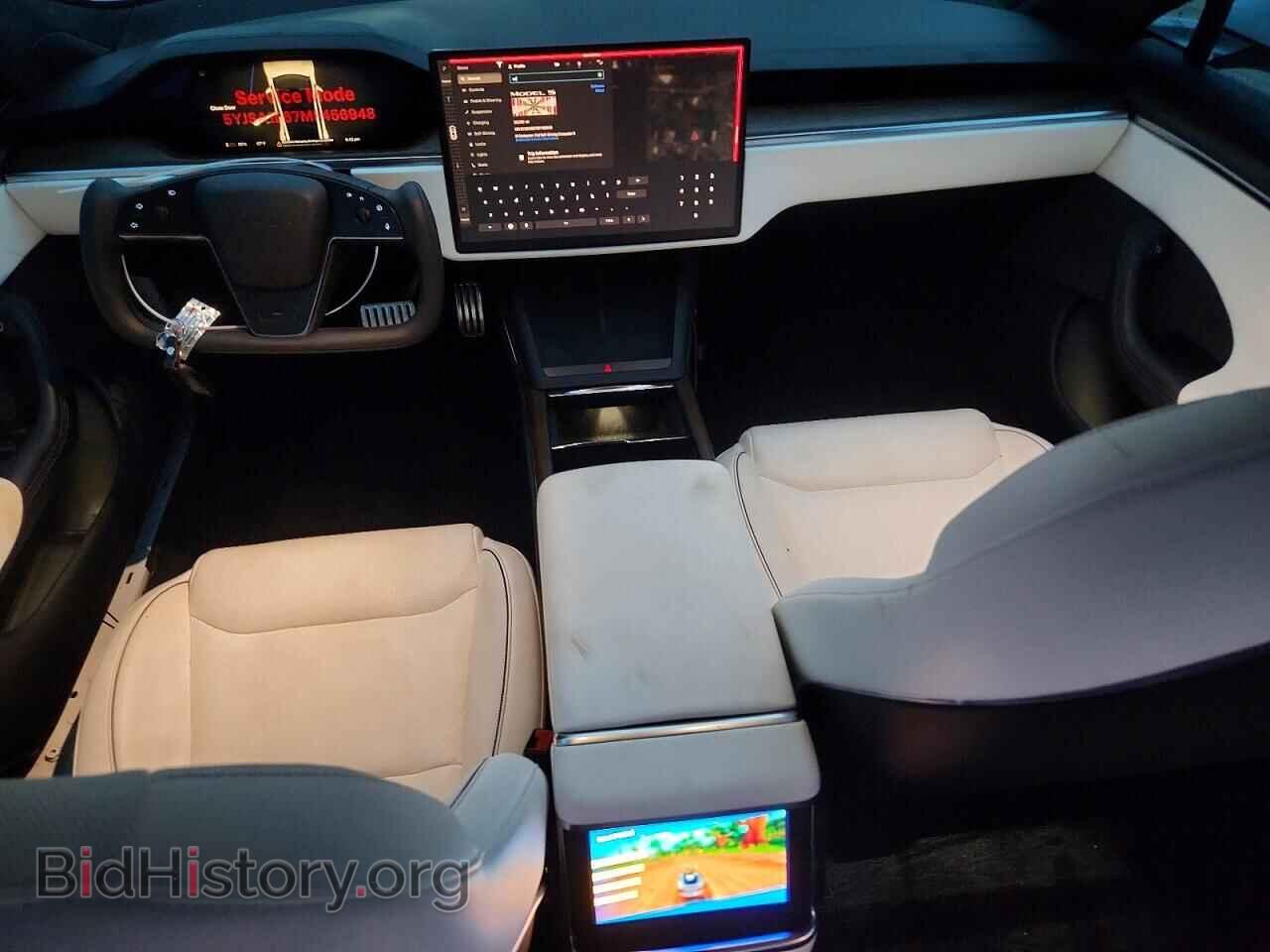 2021 TESLA MODEL S - VIN: 5YJSA1E67MF456948 - Фото 8