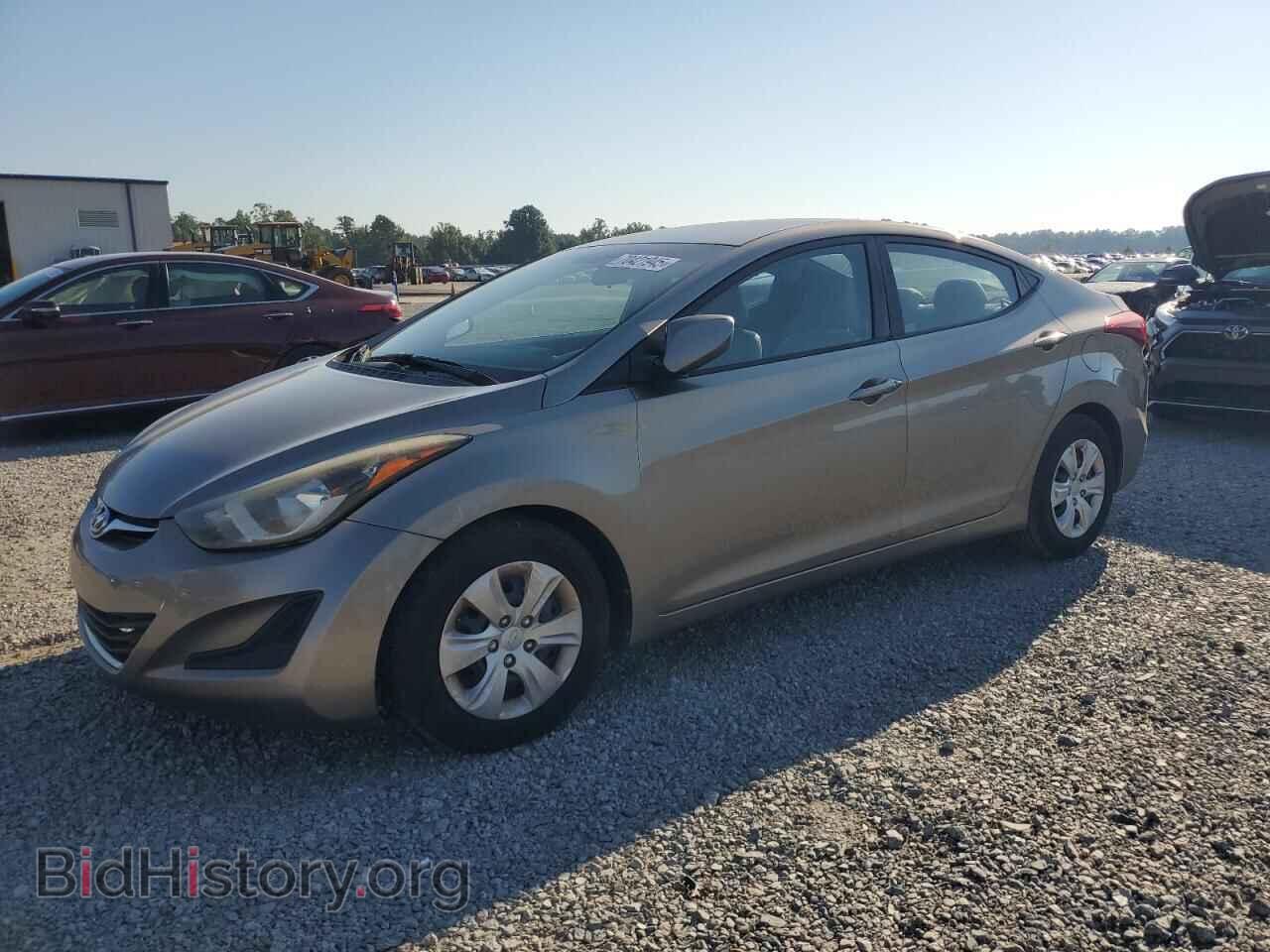 Photo 5NPDH4AEXGH757495 - HYUNDAI ELANTRA 2016