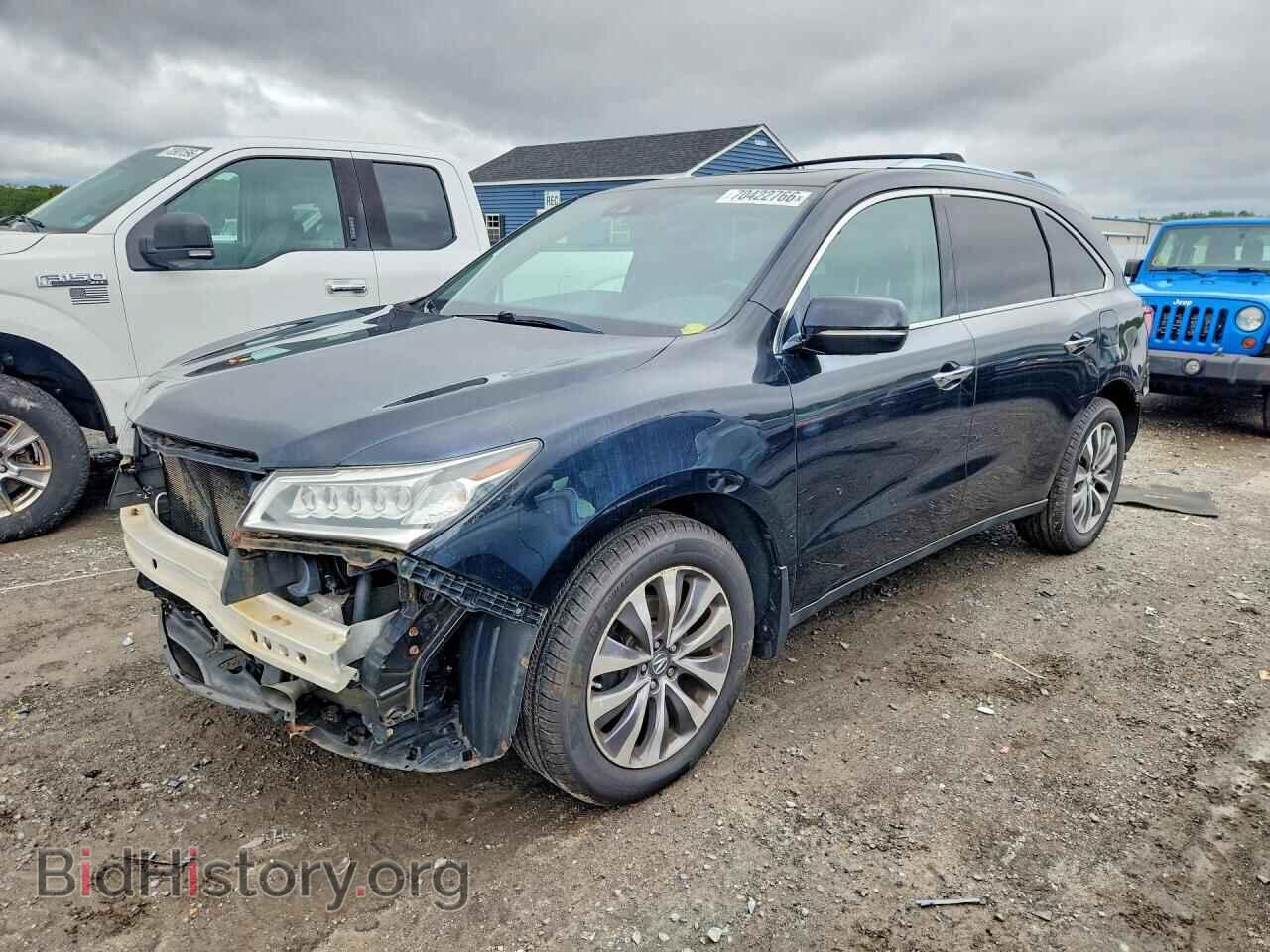 Photo 5FRYD4H4XGB040540 - ACURA MDX 2016