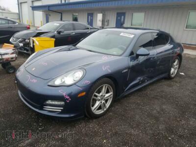 2011 Porsche PANAMERA Panamera 2, синий — VIN WP0AA2A71BL011132, Copart