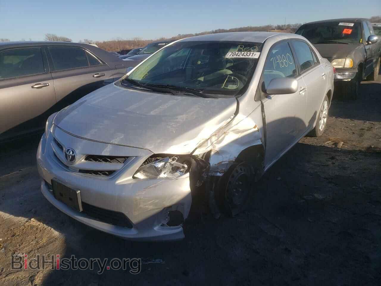 2012 TOYOTA COROLLA - VIN: 5YFBU4EE9CP031444 - Фото 2