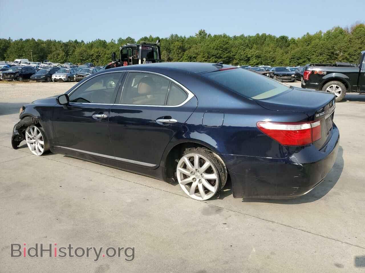 2007 LEXUS LS460 - VIN: JTHBL46F275043978 - Фото 2