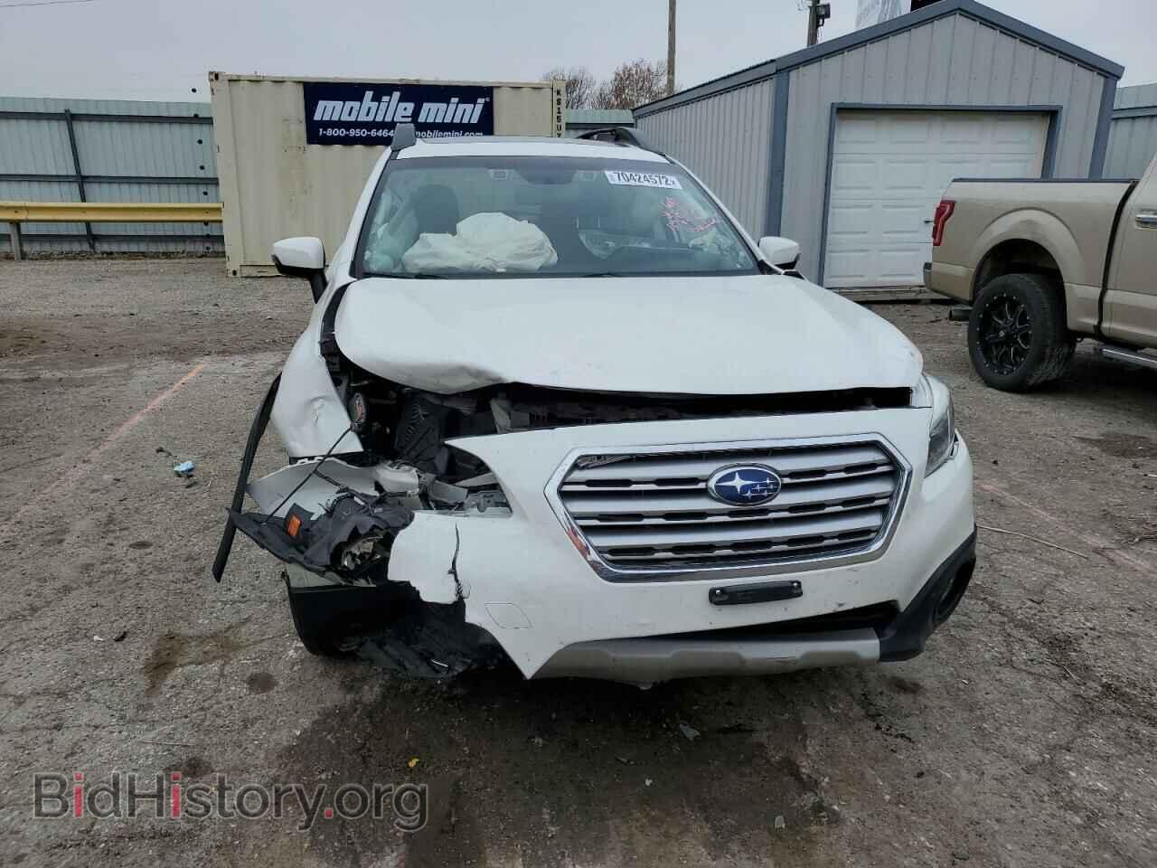 2016 SUBARU OUTBACK - VIN: 4S4BSENC8G3215178 - Фото 5