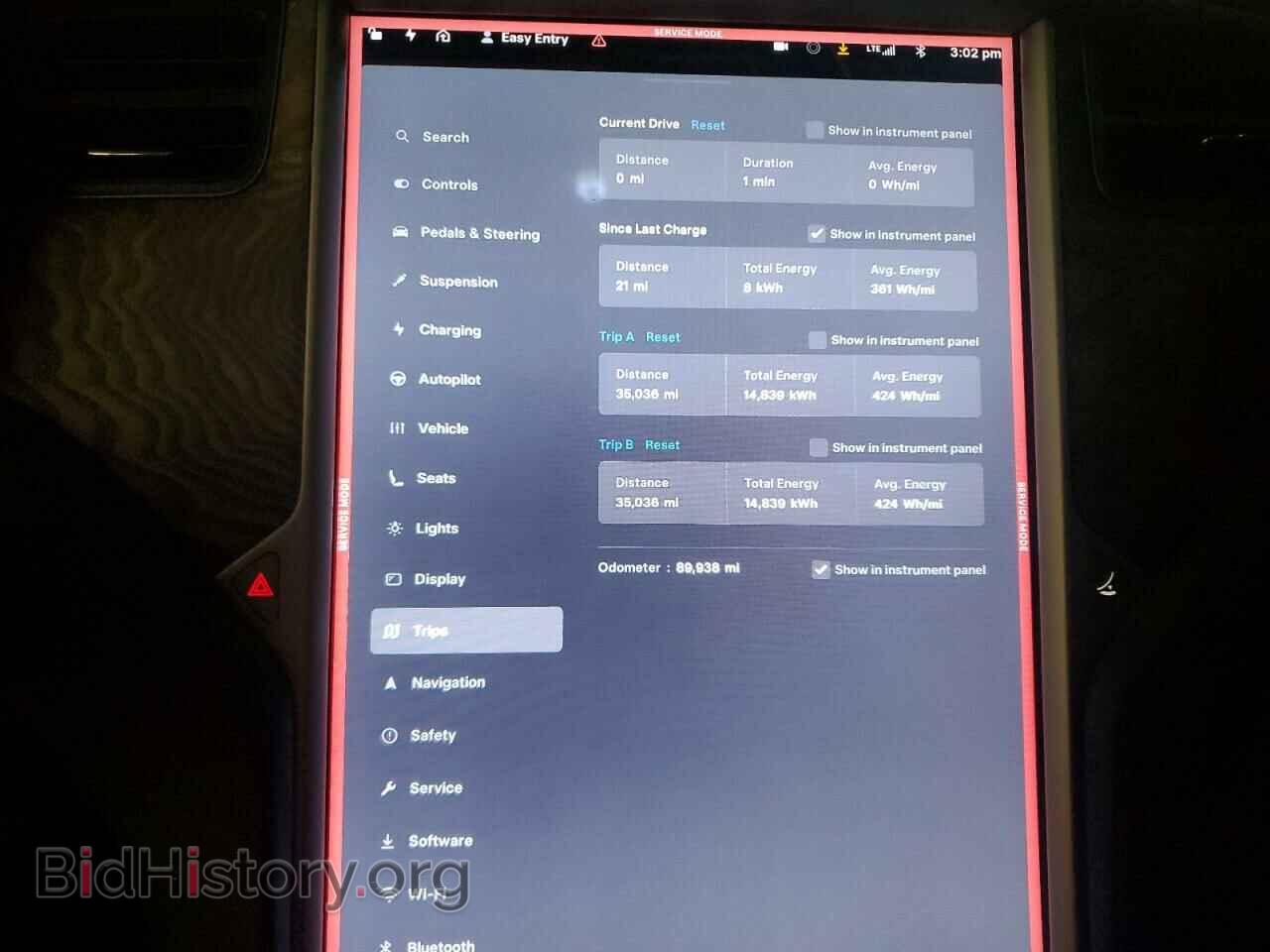 2019 TESLA MODEL X - VIN: 5YJXCBE4XKF181738 - Photo 9