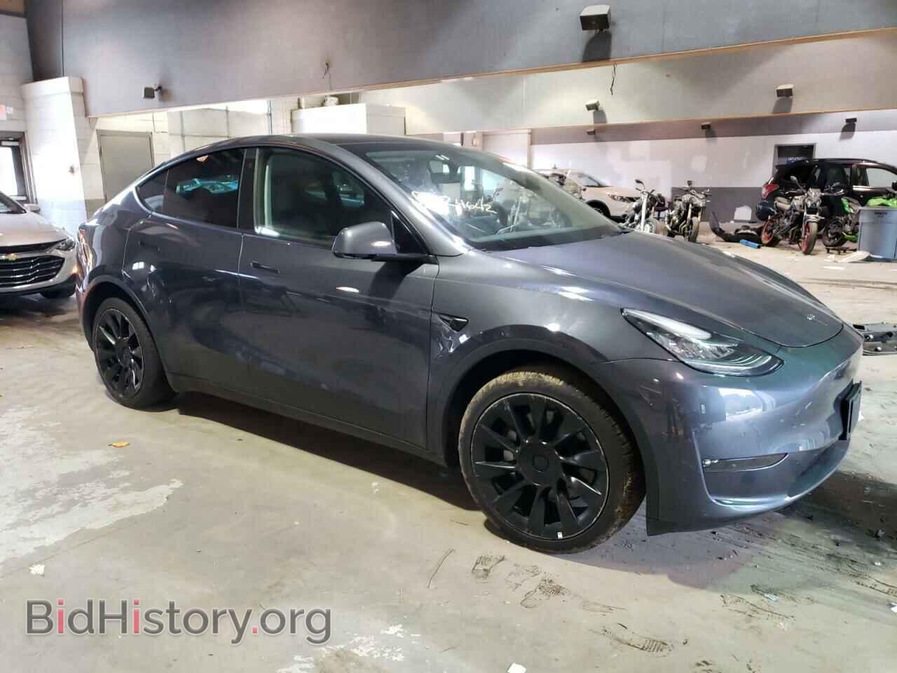 2022 TESLA MODEL Y - VIN: 7SAYGDEE1NF386790 - Фото 4