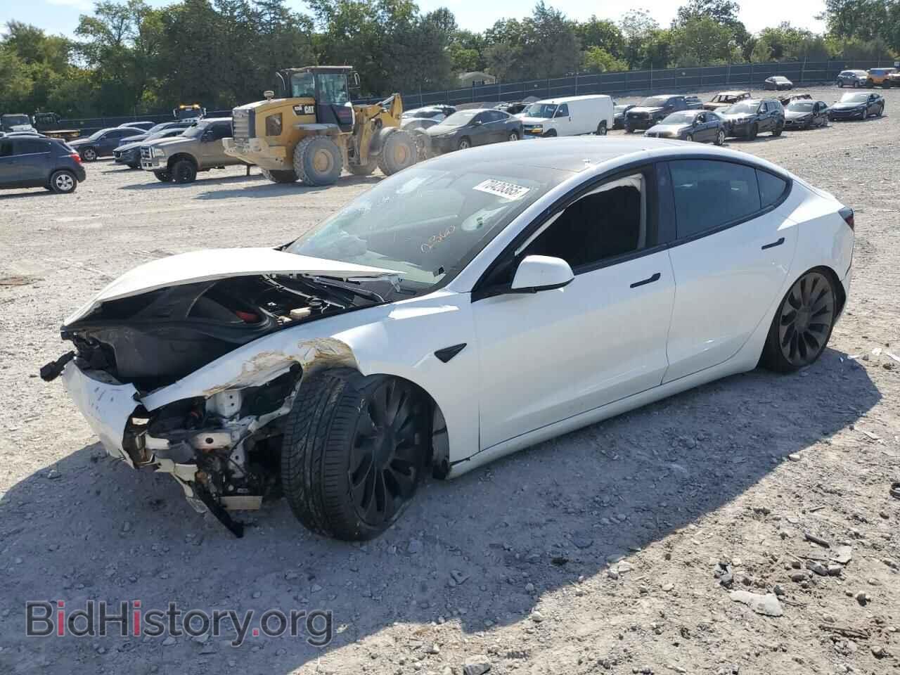 Photo 5YJ3E1EC1MF992373 - TESLA MODEL 3 2021