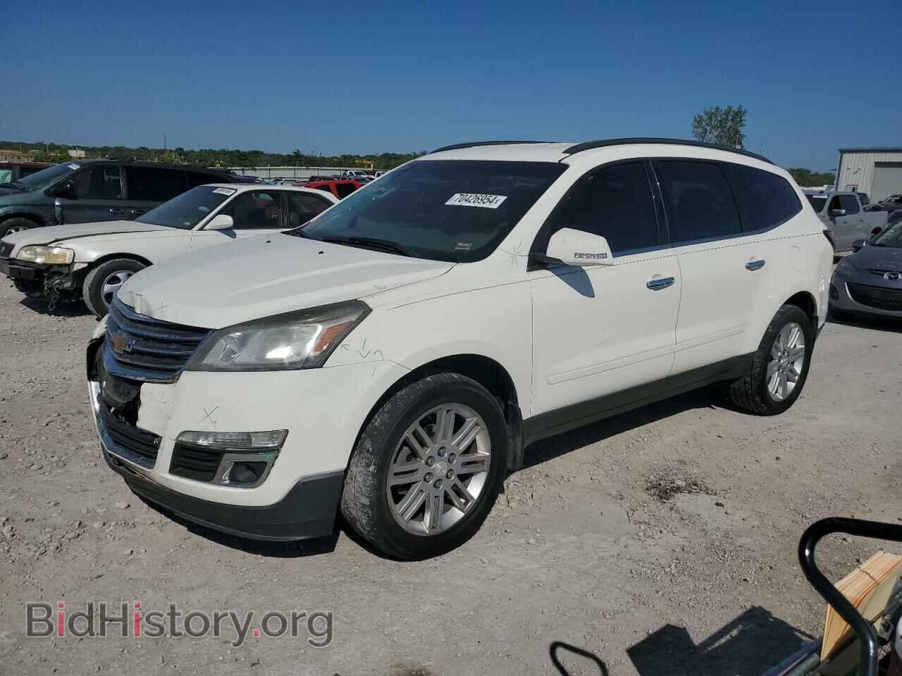Фотография 1GNKRGKD3EJ353929 - CHEVROLET TRAVERSE 2014