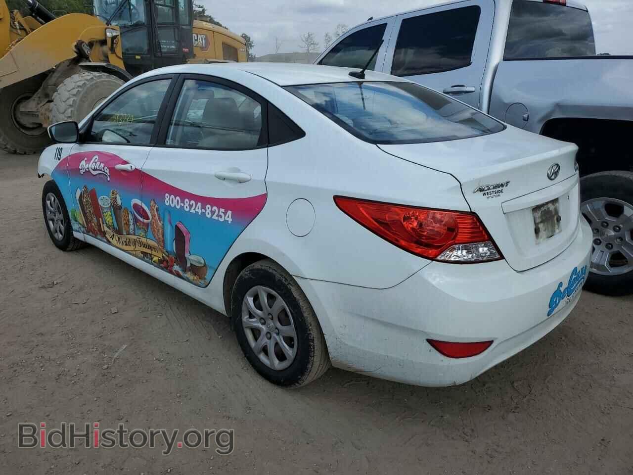 2013 HYUNDAI ACCENT - VIN: KMHCT4AE3DU348746 - Фото 2