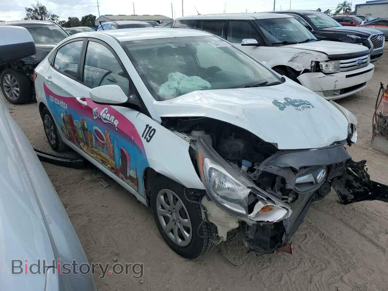 2013 HYUNDAI ACCENT - VIN: KMHCT4AE3DU348746 - Фото 4